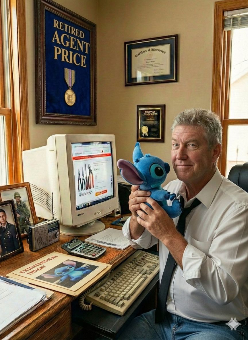 MINISO Stitch Plush 9.1"